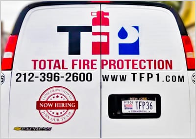 TFP Van with 9/11 License Plate