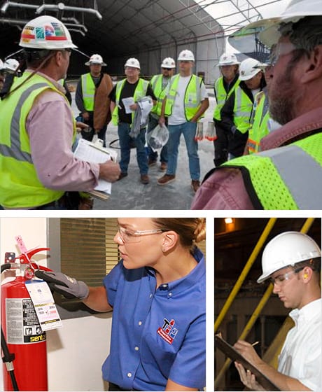 Collage of safety programs