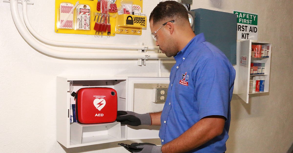 AED Medical Direction Safety at Work TFP