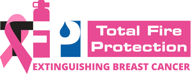 Extinguishing Breast Cancer Total Fire Protection logo