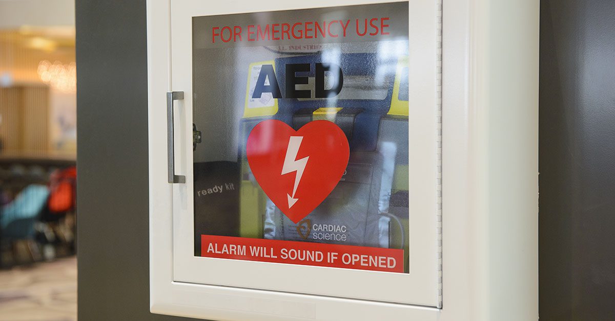 Automated External Defibrillator AED Total Fire Protection