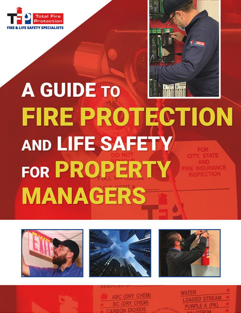 Total Fire Protection "A Guide to Fire Protection and Life Safety for Property Managers" front cover