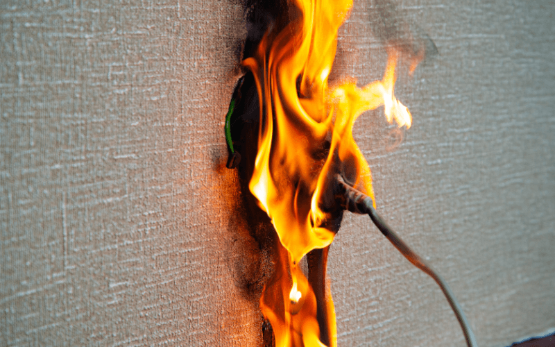 Electrical fire